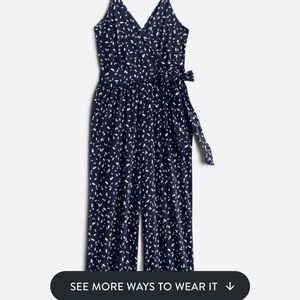 Kayleigh Rica Knit Crop Jumpsuit NWT